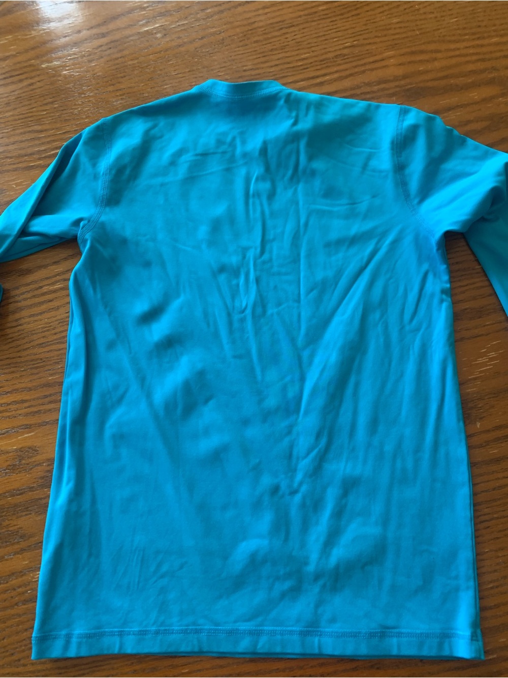 Quiksilver Turquoise Long Sleeve Rash Guard size small - Picture 3 of 6